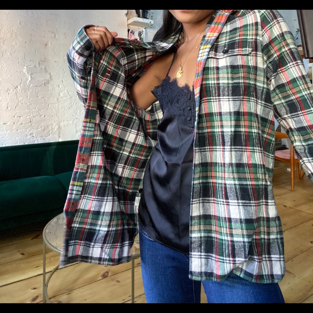 MADEWELL PLAID TOP